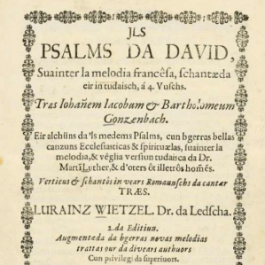 Chanzun spirituala rumantscha